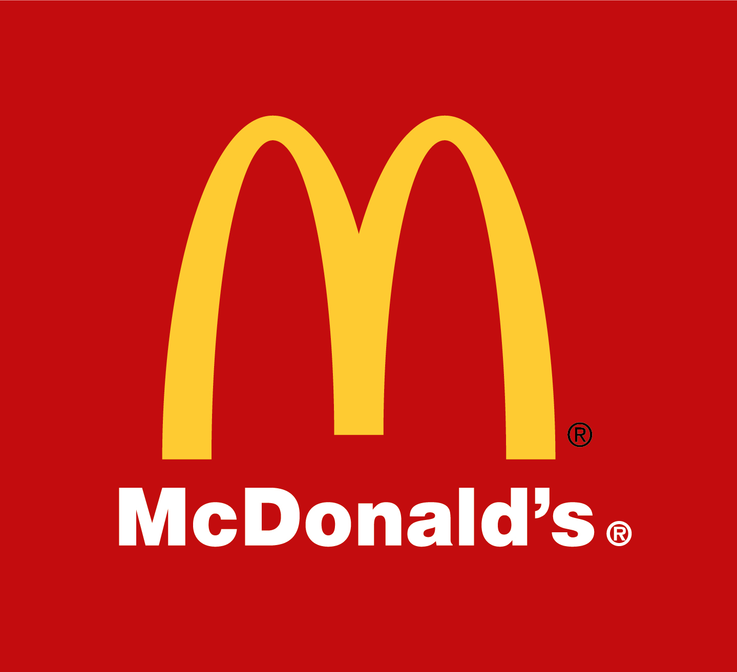 MCD Logo Kirmizi Beyaz