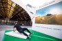 Chris Robshaw experiences the full force of being tackled by himself in Mastercard's Contactless Tackle