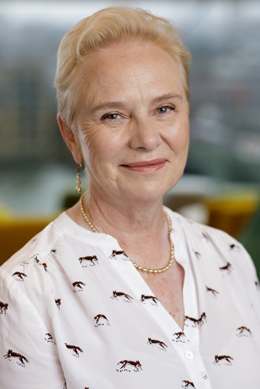 MasterCard - Ann Cairns, Executive Vice Chairman.   Photograph by Sam Frost