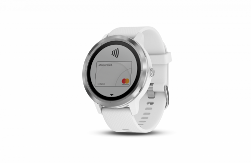 Die digitale VIMpay Mastercard macht das Smartwatch-basierte Bezahlen unter anderem auf der neuen vívoactive 3 Music möglich.