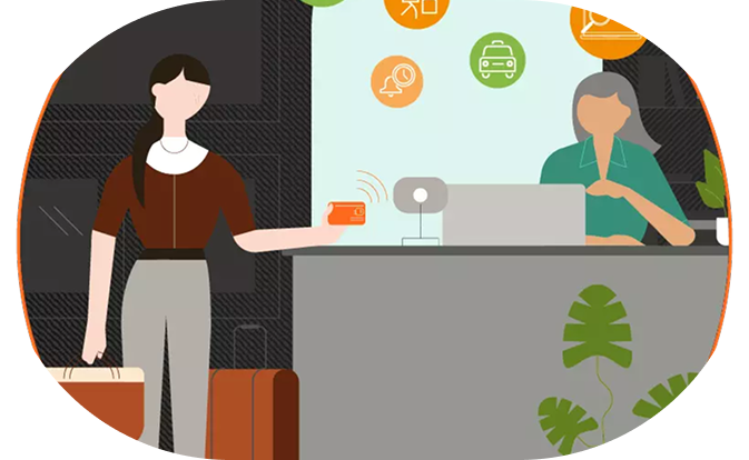 LED znak sa natpisom „Kupi odmah, plati kasnije“ prikazan na staklenim vratima.