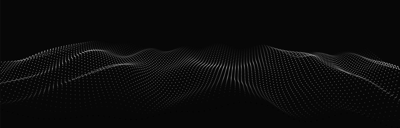 Abstract digital waves.