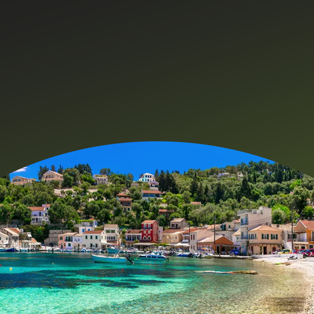 Beautiful vista beach in Europe.