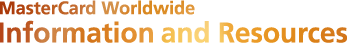MasterCard Worldwide Information and Resources