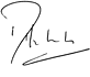 Signature of Richard Haythornthwaite