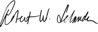 Signature of Robert W. Selander