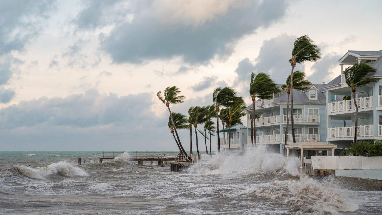 Hurricane, Atlantic coast.