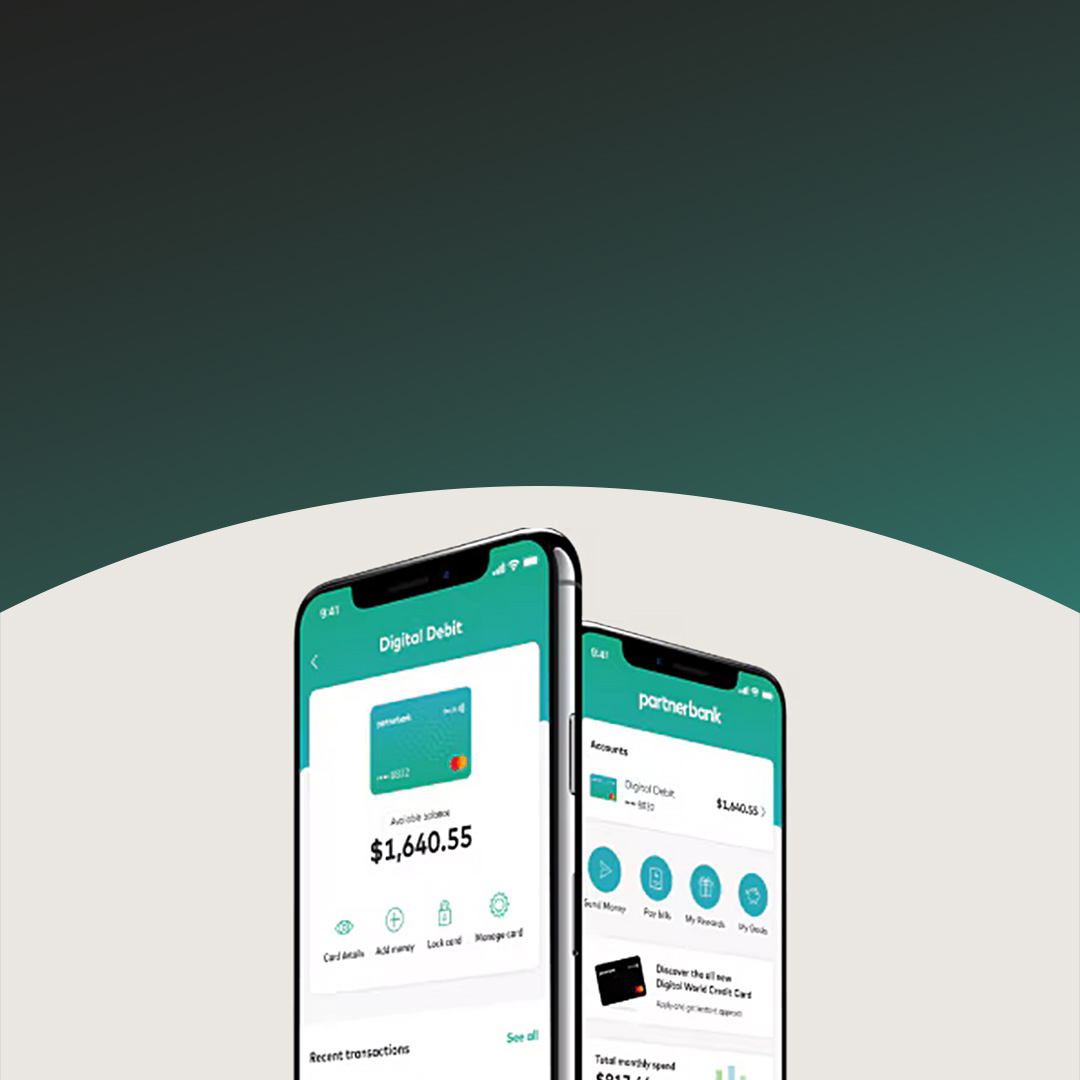 Experience design guide displayed on two mobile phones.
