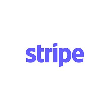Stripe logo.