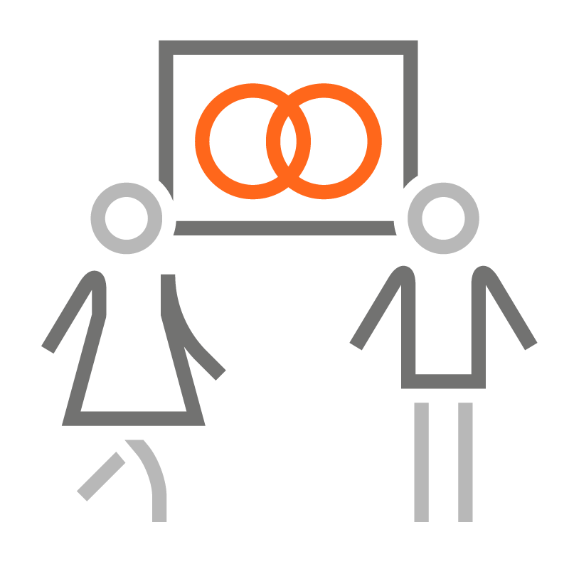 Logo people icon