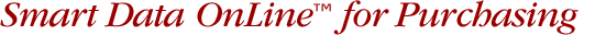 Smart Data OnLine™ para Compras